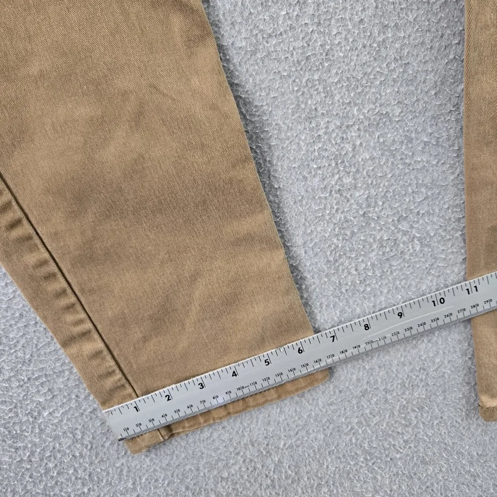 Levi's 502 Men Jeans 30X32‎ Brown Regular Tapered Logo Twill 28